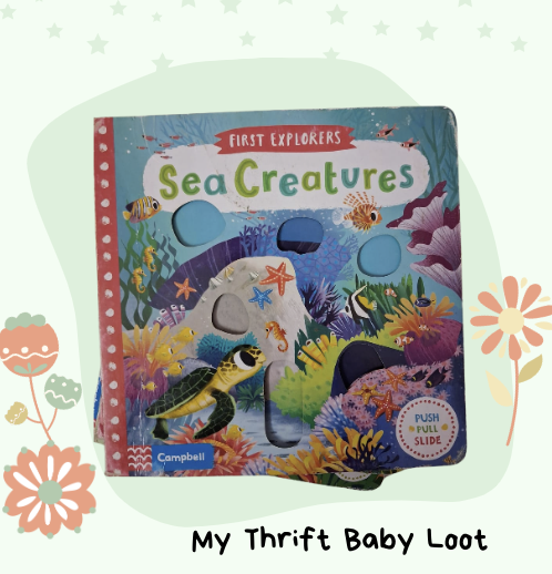 Preloved Osborne little explorers book - Sea Creatures